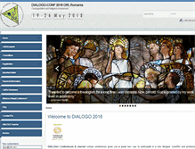 Tablet Screenshot of dialogo-conf.com